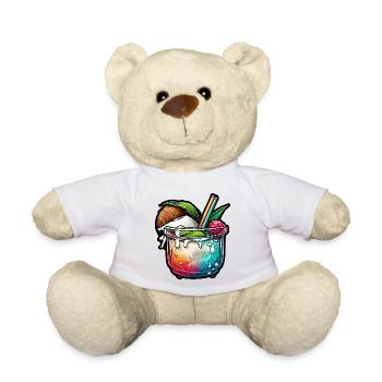 Cocktail / Bar / Mixing / Drink / Exotic / Club - Teddy Bear - white - Front