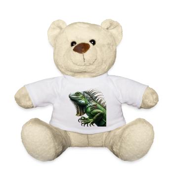 Iguana - Teddy Bear - white - Front