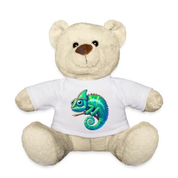 Chamäleon - Teddy - Weiß - Vorne