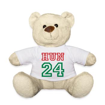 Hungary Magyarorszag Ungarn - Teddy - Weiß - Vorne