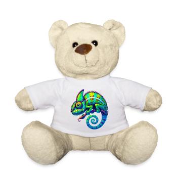 Chameleon - Teddy Bear - white - Front