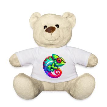 Chameleon - Teddy Bear - white - Front