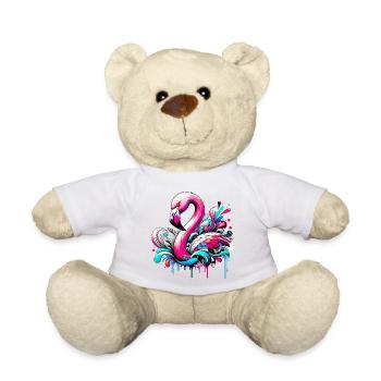 Flamingo - Teddy - Weiß - Vorne