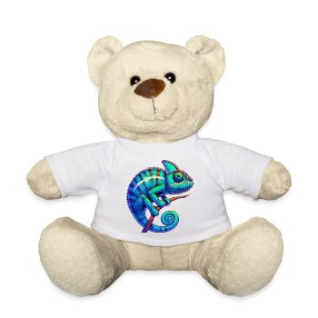 Chameleon - Teddy Bear - white - Front