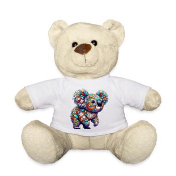 Koala - Teddy Bear - white - Front