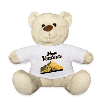 Mont Ventoux: The Ultimate Challenge for Cyclists - Teddy Bear - white - Front