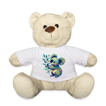 Koala - Teddy Bear - white - Front