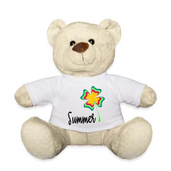 HOLIDAY. HAPPY HOLIDAYS. MISTRESS. MASTER. TEACHER - Teddy Bear - white - Front