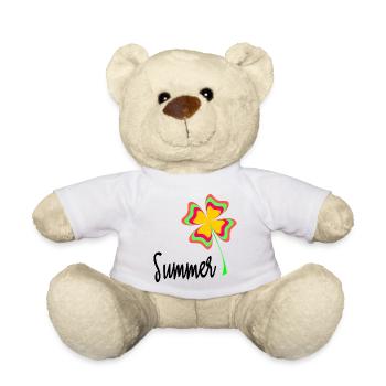 HOLIDAY. HAPPY HOLIDAYS. MISTRESS. MASTER. TEACHER - Teddy Bear - white - Front