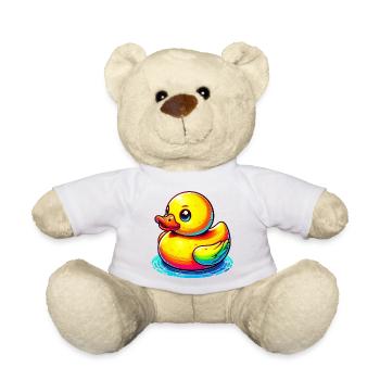 Caneton Canard Canard - Nounours - blanc - Devant