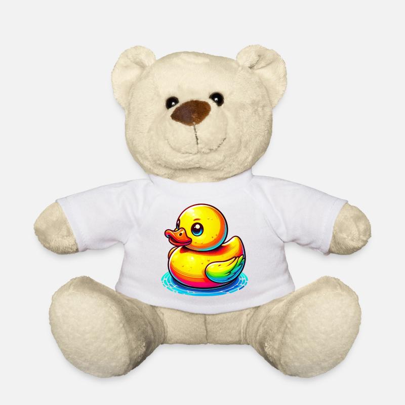 Caneton Canard Canard - Nounours - blanc
