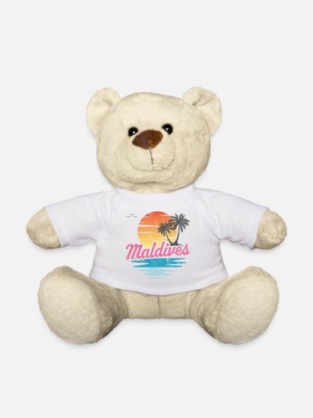 Malediven - Teddy - Weiß