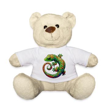 Gecko - Teddy Bear - white - Front