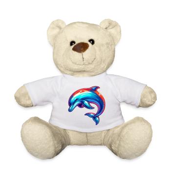 Dauphin - Nounours - blanc - Devant