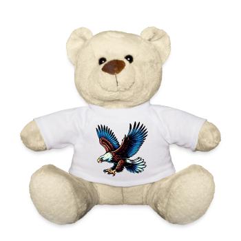 Eagle - Teddy Bear - white - Front