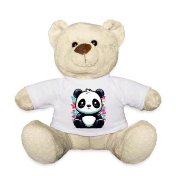 Panda - Teddy - Weiß - Vorne