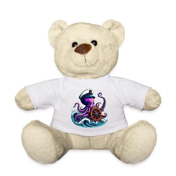 Krake - Teddy - Weiß - Vorne