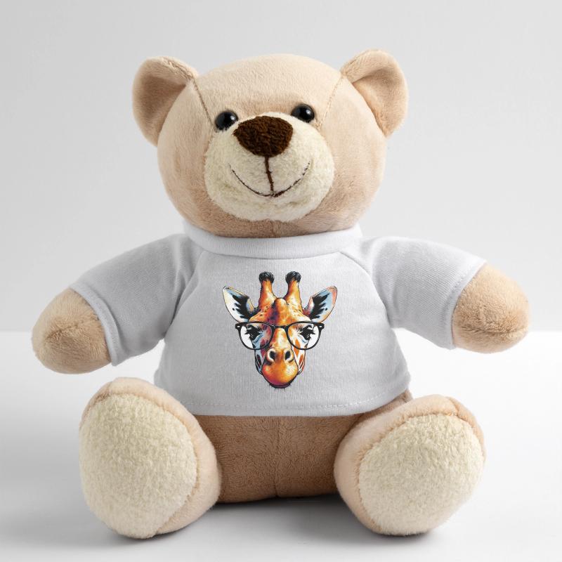 Giraffe mit Brille Teddy