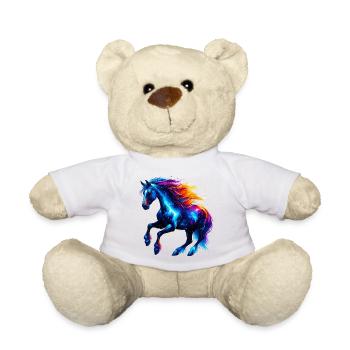 Horse - Teddy Bear - white - Front