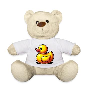 Duckling Duck Duck Duck - Teddy Bear - white - Front