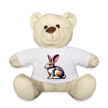 Rabbit - Teddy Bear - white - Front