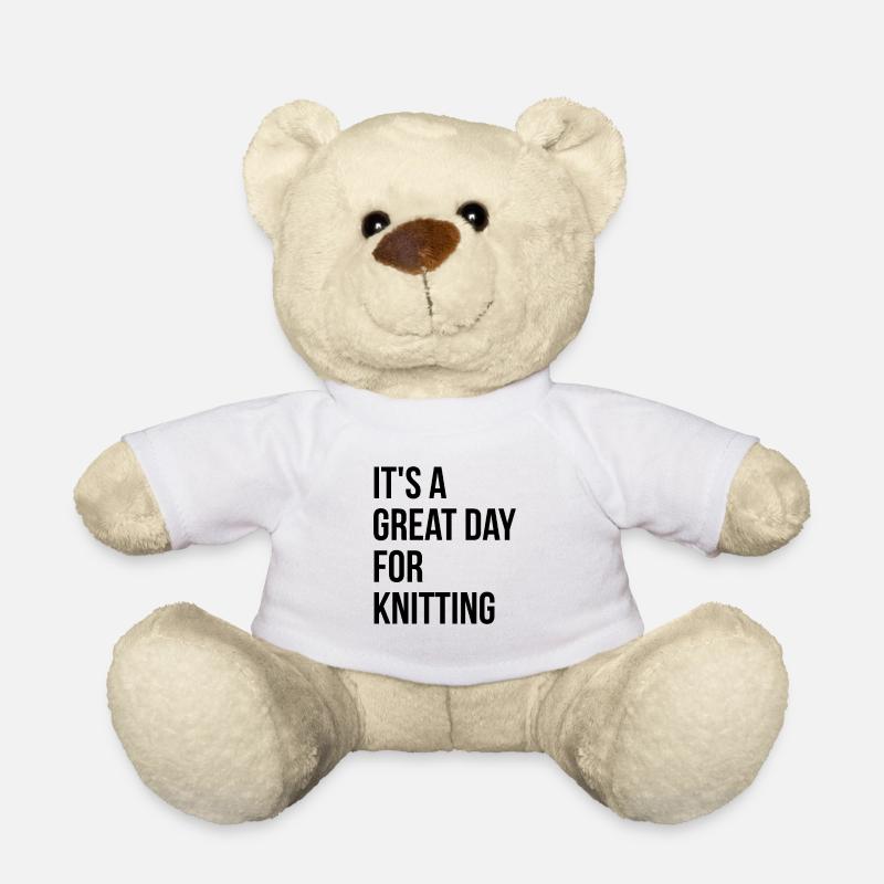tricot - Nounours - blanc