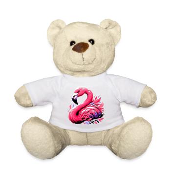 Flamingo - Teddy - Weiß - Vorne