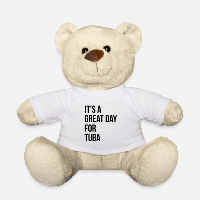 Tuba - Teddy - Weiß