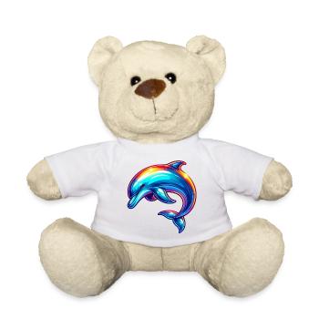 Dauphin - Nounours - blanc - Devant