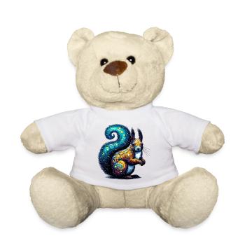Squirrel - Teddy Bear - white - Front
