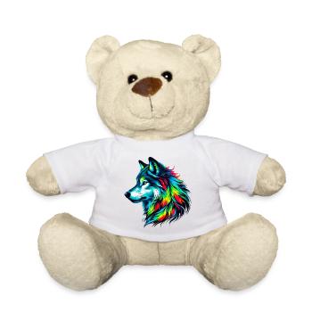 Wolf - Teddy - Weiß - Vorne