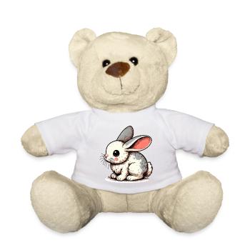 Lapin - Nounours - blanc - Devant