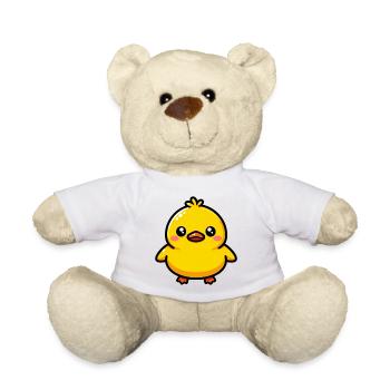 Duckling Duck Duck Duck - Teddy Bear - white - Front