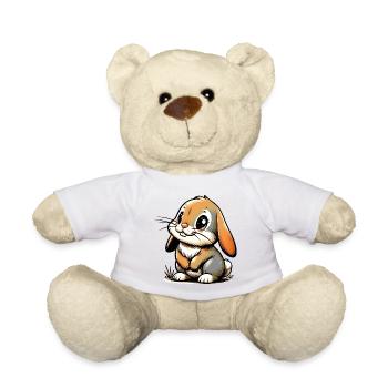 Kaninchen - Teddy - Weiß - Vorne