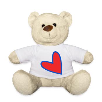 GERADE VERHEIRATET. Junggesellinnenabschied. VALENTINSTAG. PAAR - Teddy - Weiß - Vorne