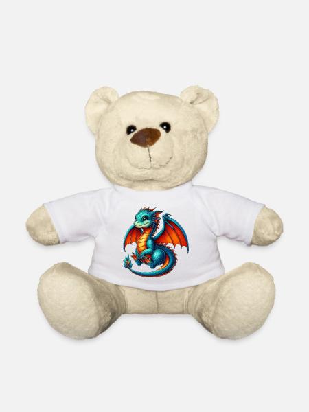Dragon - Nounours - blanc