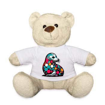 Seal - Teddy Bear - white - Front