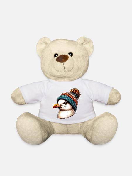 Möwe - Teddy - Weiß