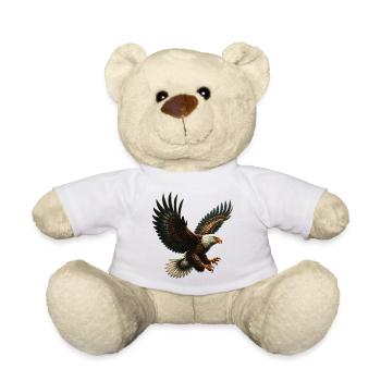 Eagle - Teddy Bear - white - Front