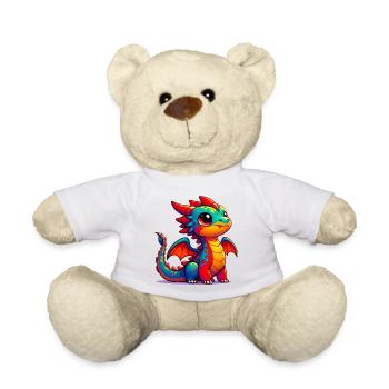 Dragon - Nounours - blanc - Devant
