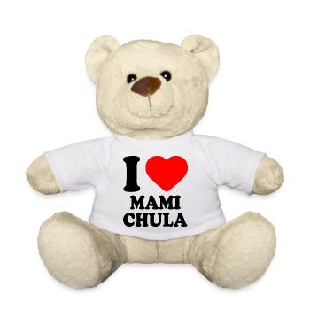 I love mami chula - Teddy - Weiß - Vorne