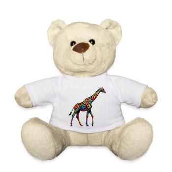 Girafe - Nounours - blanc - Devant