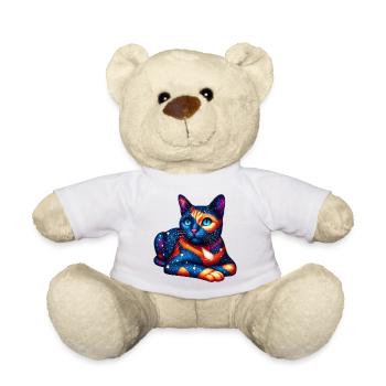 Chat - Nounours - blanc - Devant