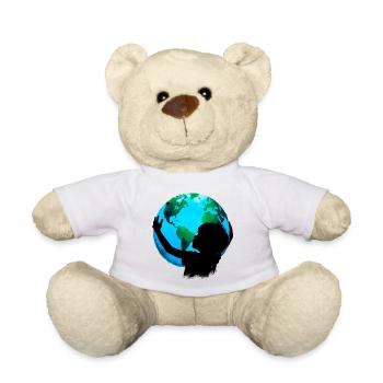 Planet Earth - Teddy Bear - white - Front