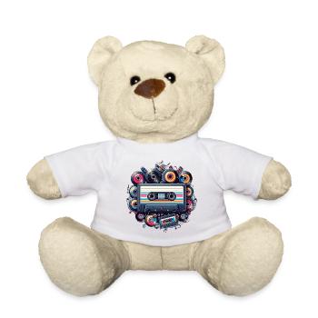 Kassette - Teddy - Weiß - Vorne
