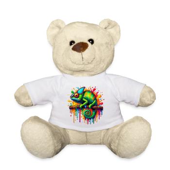 Chameleon - Teddy Bear - white - Front