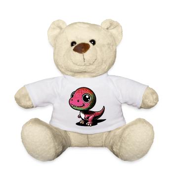 Dinosaure - Nounours - blanc - Devant
