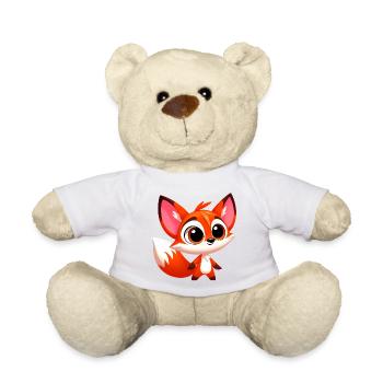 Renard - Nounours - blanc - Devant