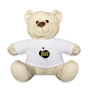 Meister 2025 Meisterschaft - Teddy - Weiß - Vorne