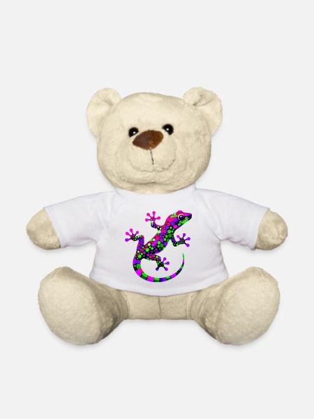 Gecko - Teddy - Weiß